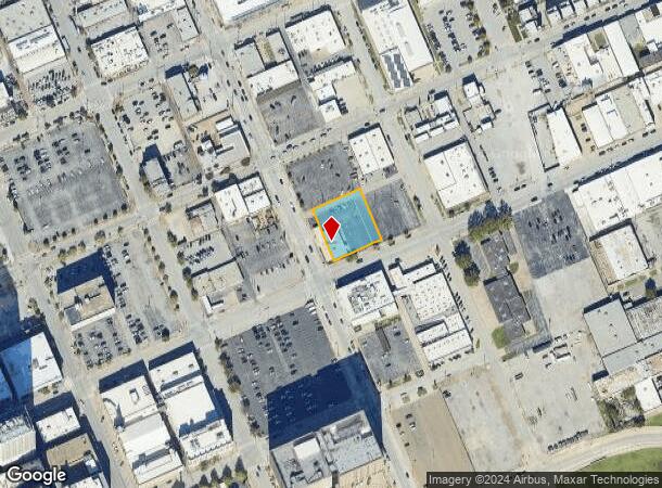  401 E 4Th St, Tulsa, OK Parcel Map