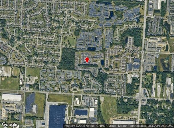  3520 Red Hook Xing, Columbus, OH Parcel Map