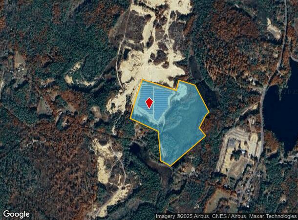  20 Pitcherville Rd, Hubbardston, MA Parcel Map