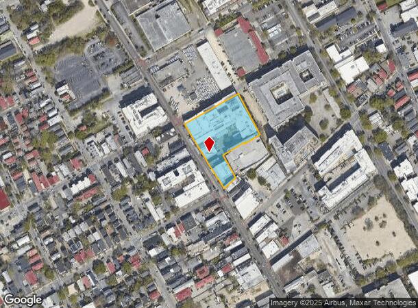  550 King St, Charleston, SC Parcel Map