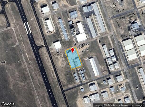  8180 Cessna Dr, Peyton, CO Parcel Map