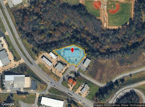 8735 Sheltie Dr, Maumelle, AR Parcel Map