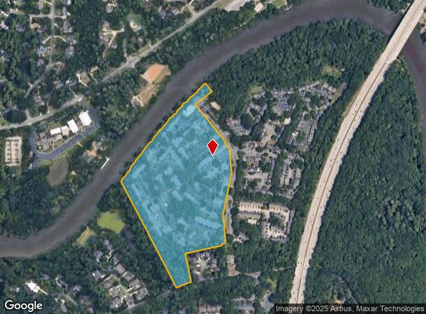 9401 Roberts Dr, Atlanta, GA Parcel Map