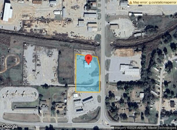  1002 Commerce St, Lindsay, OK Parcel Map