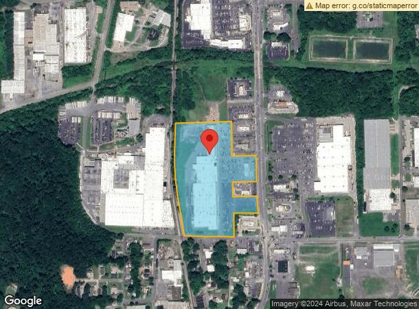  1205 N Glenwood Ave, Dalton, GA Parcel Map