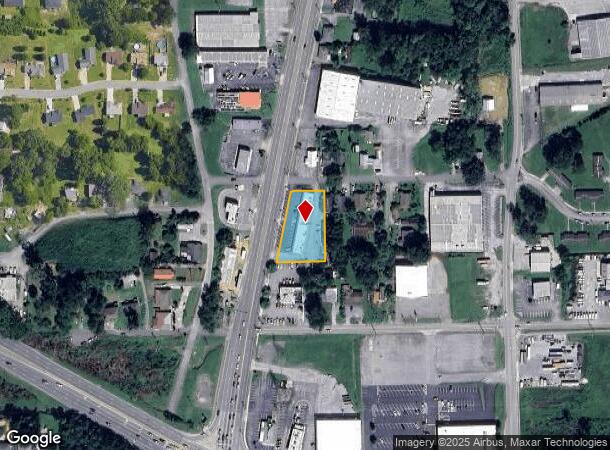 2173 Lafayette Rd, Fort Oglethorpe, GA Parcel Map