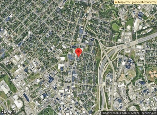  1124 N Broadway St, Knoxville, TN Parcel Map