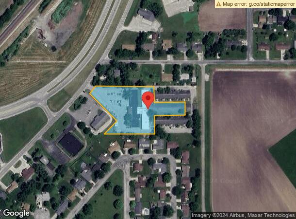  2202 N Kickapoo St, Lincoln, IL Parcel Map