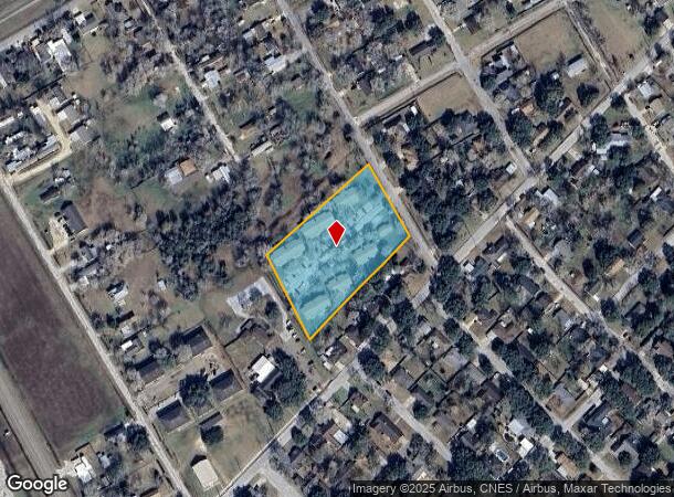 306 S Colorado St, Edna, TX Parcel Map