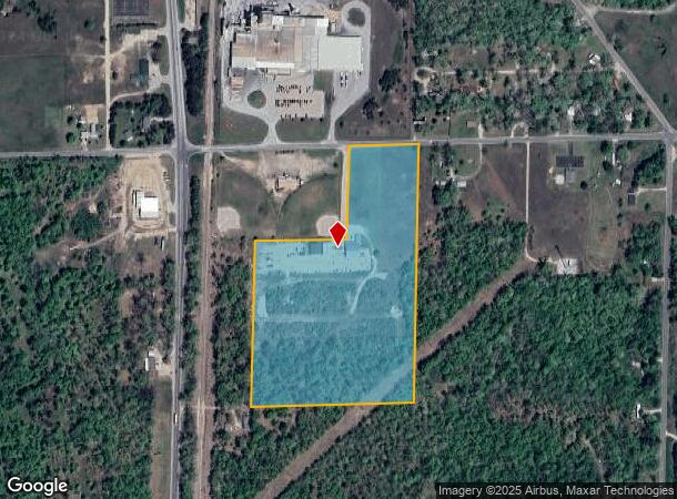  1350 E 8Th St, White Cloud, MI Parcel Map