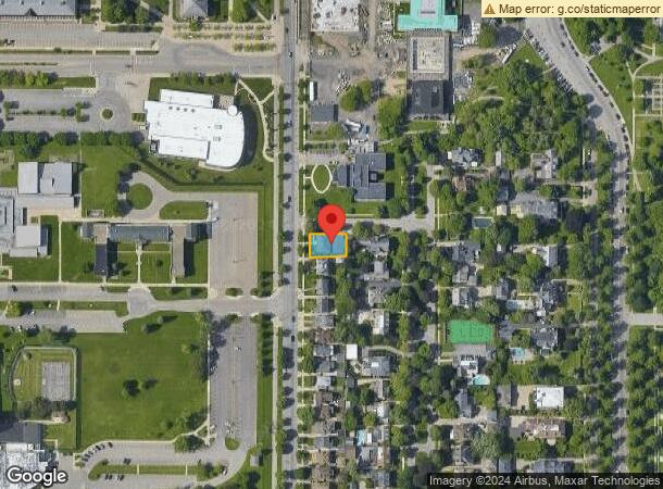  1219 Elmwood Ave, Buffalo, NY Parcel Map