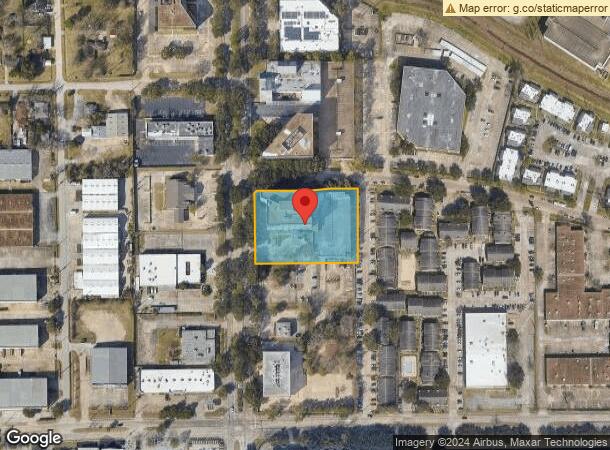  5252 Hollister St, Houston, TX Parcel Map