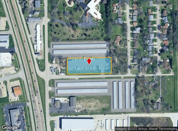 900 E Straight St, Springfield, IL Parcel Map