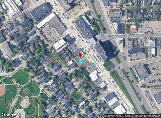 608 S Old Woodward Ave, Birmingham, MI Parcel Map