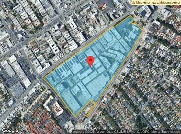  10202 Washington Blvd, Culver City, CA Parcel Map