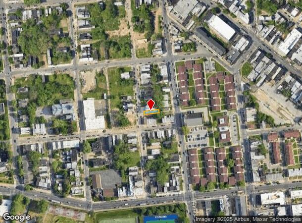  645 N Brooklyn St, Philadelphia, PA Parcel Map