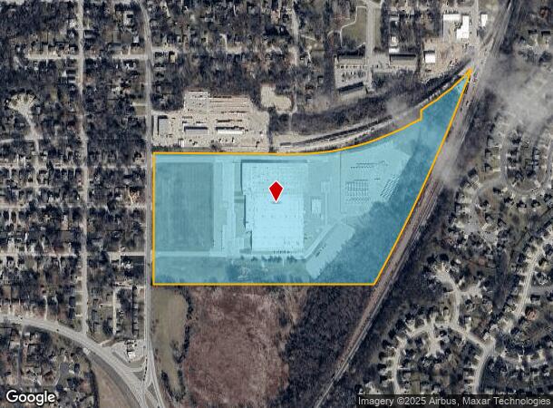  405 S Leonard St, Liberty, MO Parcel Map