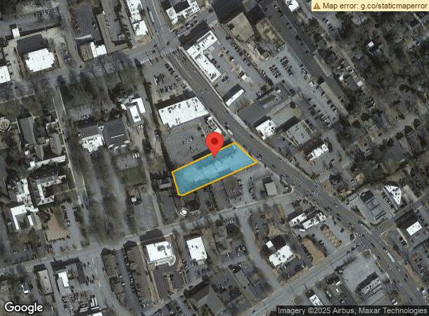  160 S Pine St, Spartanburg, SC Parcel Map