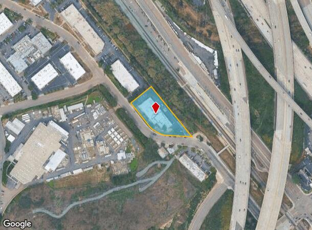  11025 Roselle St, San Diego, CA Parcel Map