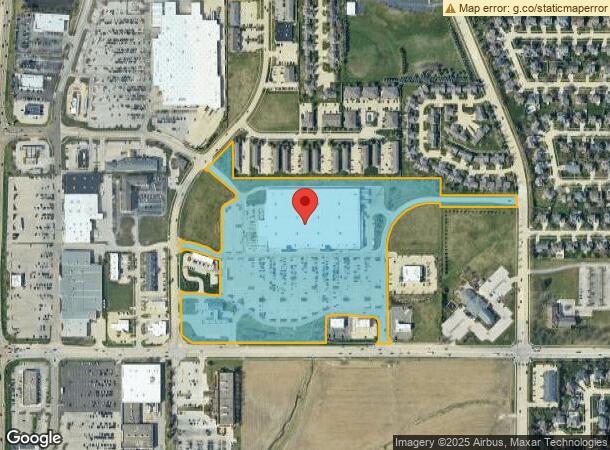  1800 E College Ave, Normal, IL Parcel Map