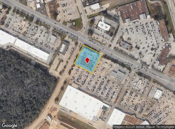 1351 W Davis St, Conroe, TX Parcel Map