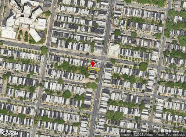  606 S 52Nd St, Philadelphia, PA Parcel Map