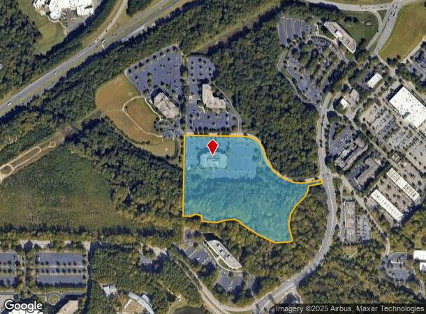  100 Regency Forest Dr, Cary, NC Parcel Map