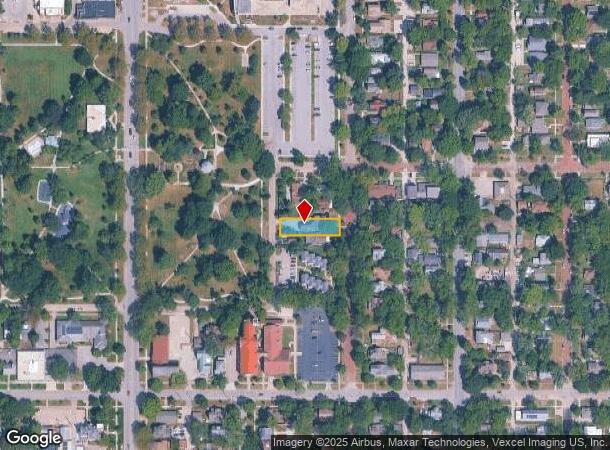 1211 Rhode Island St, Lawrence, KS Parcel Map