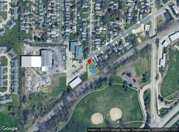 1877 Spencer St, Toledo, OH Parcel Map