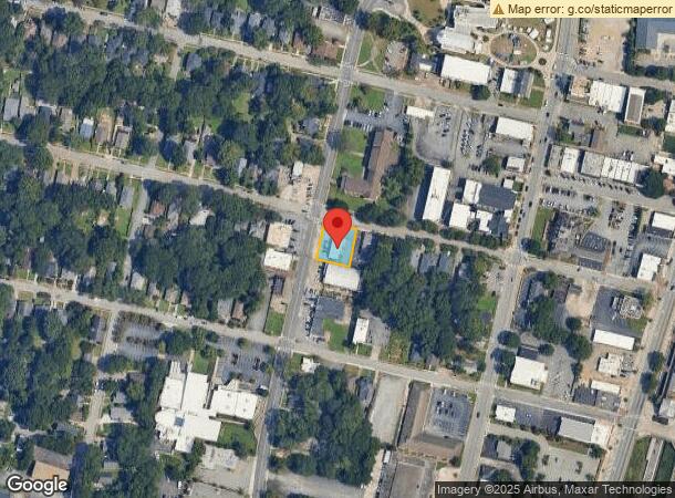  2824 Church St, Atlanta, GA Parcel Map