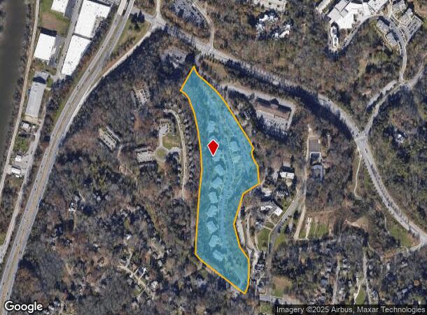  600 Bulldog Dr, Asheville, NC Parcel Map