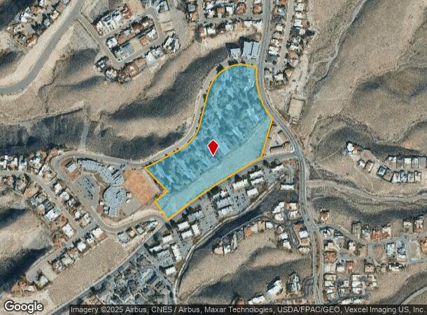 5525 N Stanton St, El Paso, TX Parcel Map