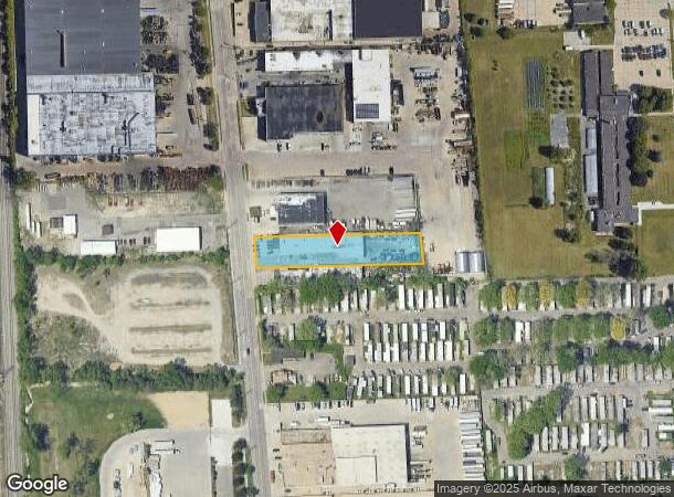 23844 Sherwood, Center Line, MI Parcel Map