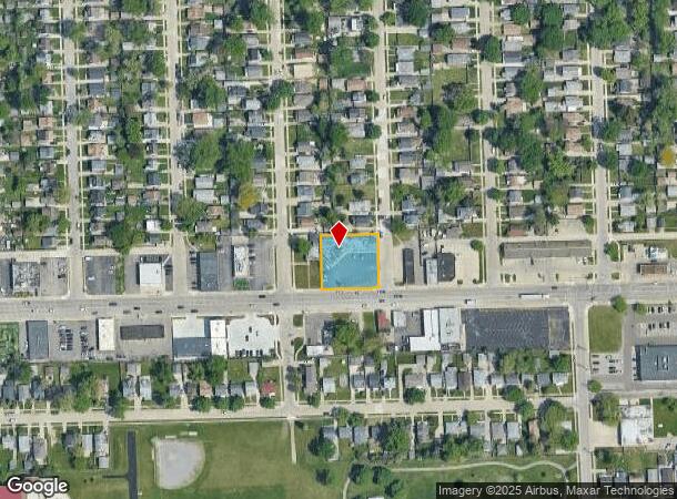  931 E 9 Mile Rd, Hazel Park, MI Parcel Map