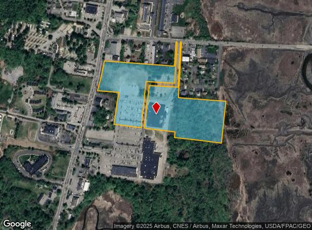  107 Wells Plz, Wells, ME Parcel Map