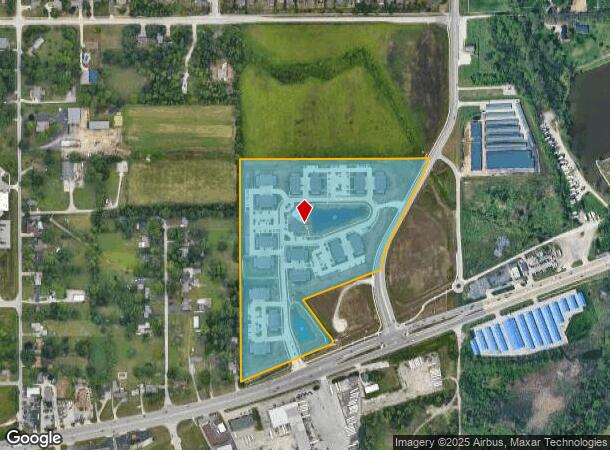 335 Double Creek Dr, Plainfield, IN Parcel Map