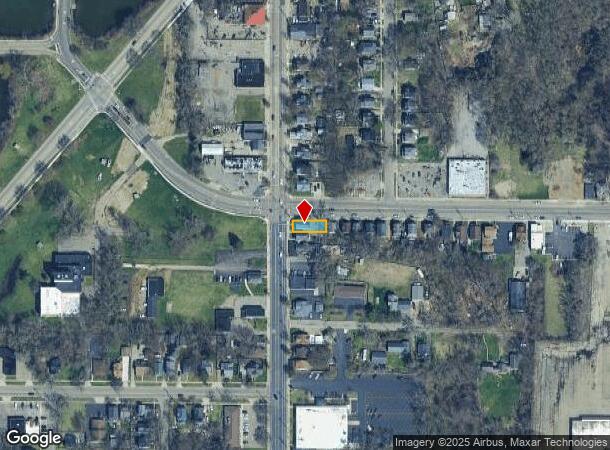  1403 S Burdick St, Kalamazoo, MI Parcel Map