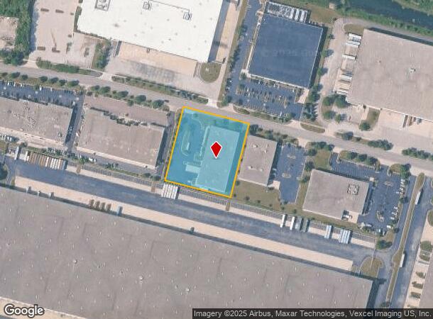 2180 Corporate Ln, Naperville, IL Parcel Map