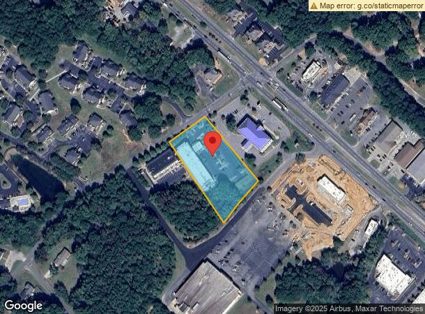  2368 Roland Dr, Monroe, NC Parcel Map