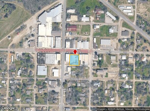 109 E Main St, Wolfe City, TX Parcel Map