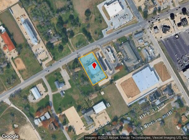 1711 W Henderson St, Cleburne, TX Parcel Map