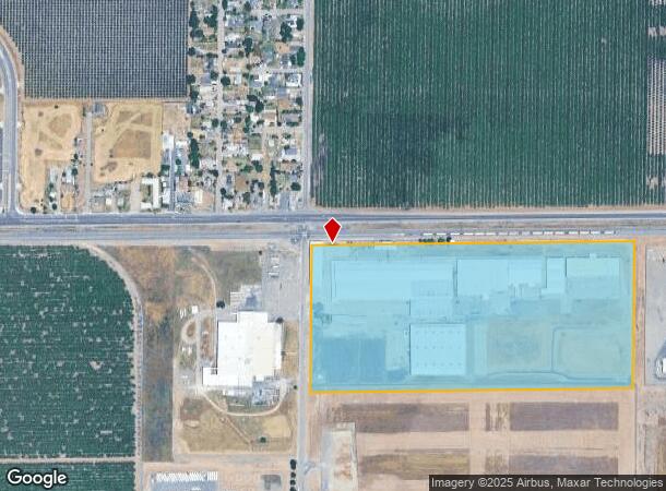 1704 Kibby Rd, Merced, CA Parcel Map