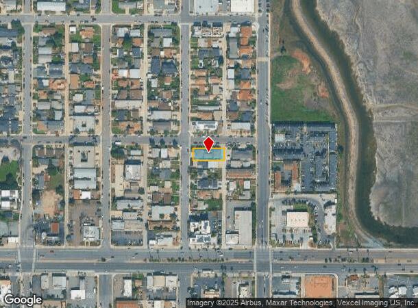  605 Florence St, Imperial Beach, CA Parcel Map