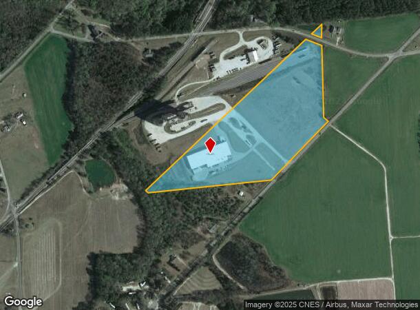  5901 Columbia Hwy N, Monetta, SC Parcel Map