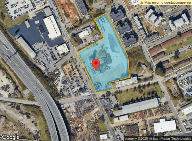  501 Crutcher St, Nashville, TN Parcel Map