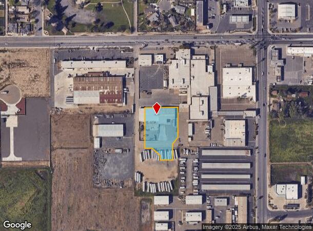  969 E Bardsley Ave, Tulare, CA Parcel Map