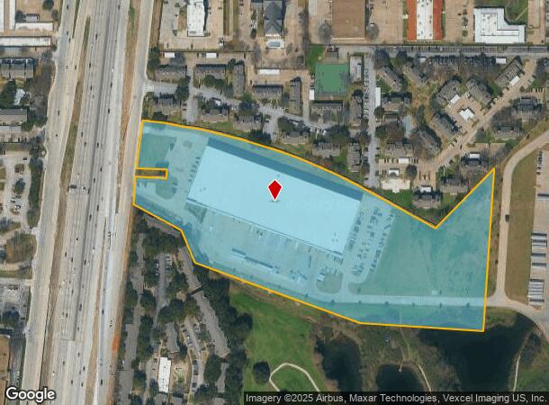  1300 N Highway 360, Grand Prairie, TX Parcel Map