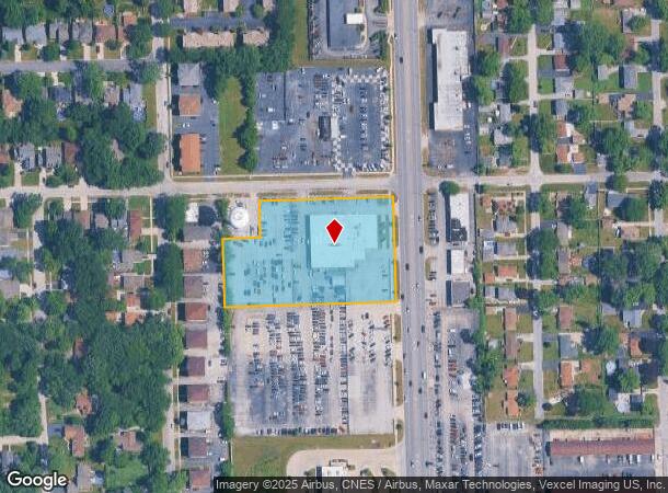 14500 Cicero Ave, Midlothian, IL Parcel Map