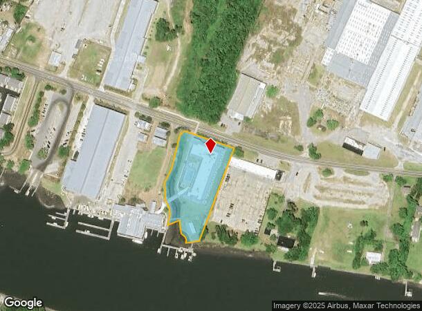2440 Lennoxville Rd, Beaufort, NC Parcel Map