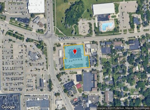 2355 Jackson Ave, Ann Arbor, MI Parcel Map